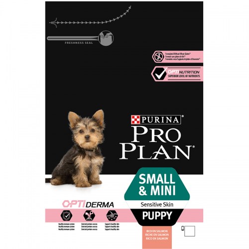 Pro Plan Dog S&M Puppy Sensitive Skin-losos